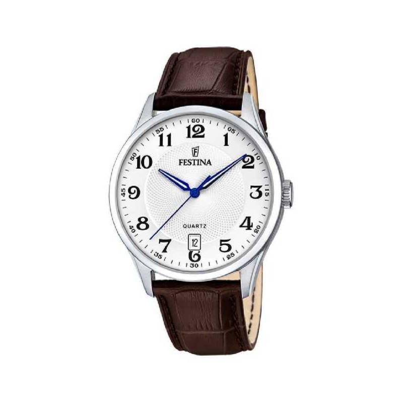 Orologio Uomo Festina F20426/1 Classico Con Cinturino In Pelle Marrone