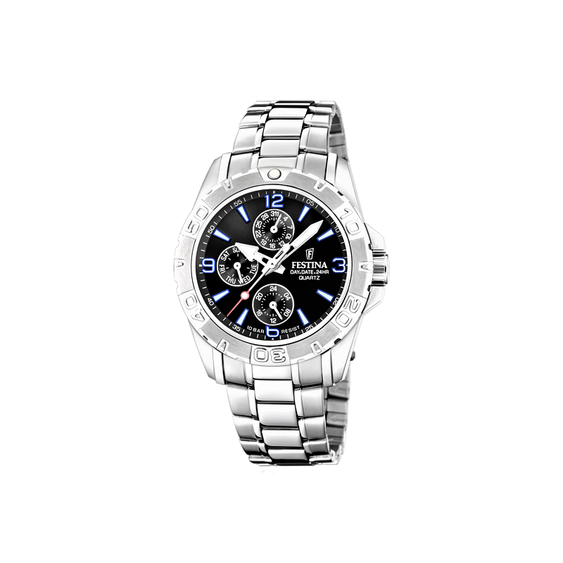 Orologio Uomo Festina F20666/1 Multifunzione Con Cinturino In Acciaio