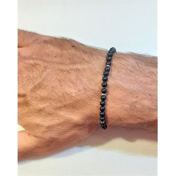 Bracciale Uomo Liu-Jo MLJ383 In Acciaio Con Sfere Nere