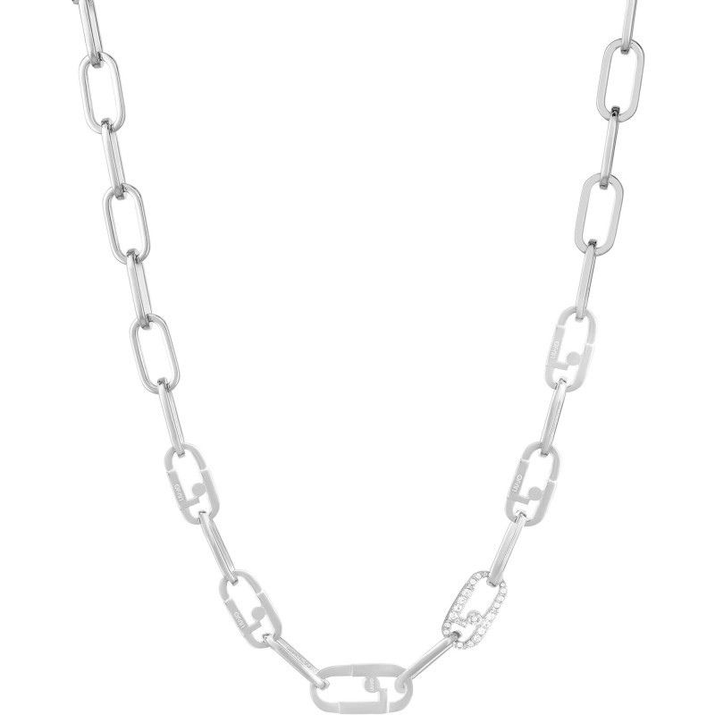 Collana Donna Liu-Jo LJ1959 In Acciaio A Catena Con Strass