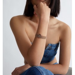 Bracciale Donna Liu-Jo LJ1780 In Acciaio Dorato Con Cuore Centrale
