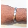 Bracciale Uomo Liu-Jo MLJ298 In Acciaio Con Piastra Centrale