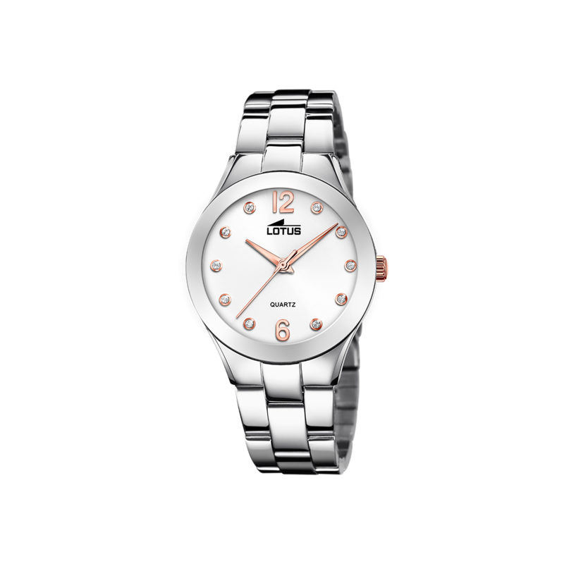 Orologio Donna Lotus 18884/1 Solo Tempo Con Cinturino In Acciaio