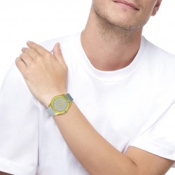 Orologio Uomo XIAM IAM-382 Solo Tempo Con Cinturino In Silicone Grigio