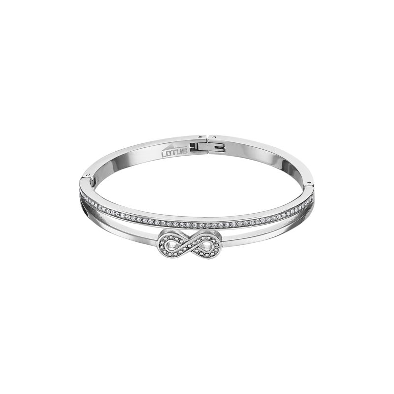 Bracciale Donna Lotus Style LS2088/2/2 In Acciaio Rigido Con Infinito
