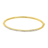 Bracciale Donna Lotus Style LS2111/2/2 In Acciaio Dorato Rigido Con Strass