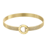 Bracciale Donna Lotus Style LS2080/2/2 Rigido in Acciaio Dorato Diamantato