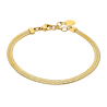 Bracciale Donna Lotus Style LS2317/2/2 In Acciaio Dorato A Maglia Schiacciata