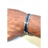 Bracciale Uomo Lotus Style LS2291/2/1 In Acciaio Con Inserti Neri