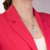 Collana Donna Lotus Style LS2112/1/2 In Acciaio Con Pendente A Goccia