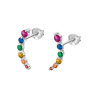 Orecchini Donna Lotus Silver LP3389-4/3 In Argento Con Zirconi Multicolore