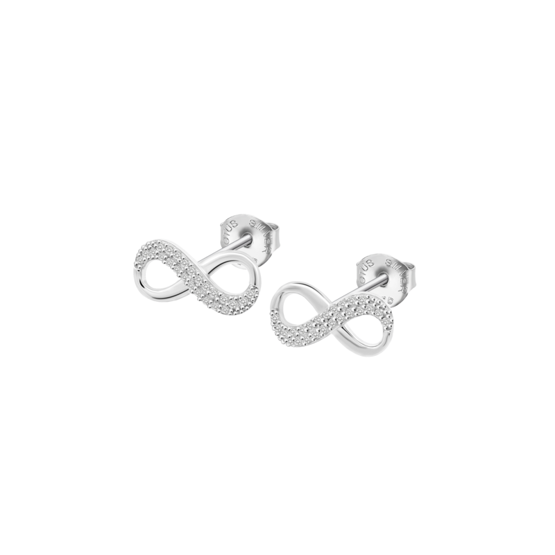 Orecchini Donna Lotus Silver LP3614-4/1 In Argento A Forma Di Infinito