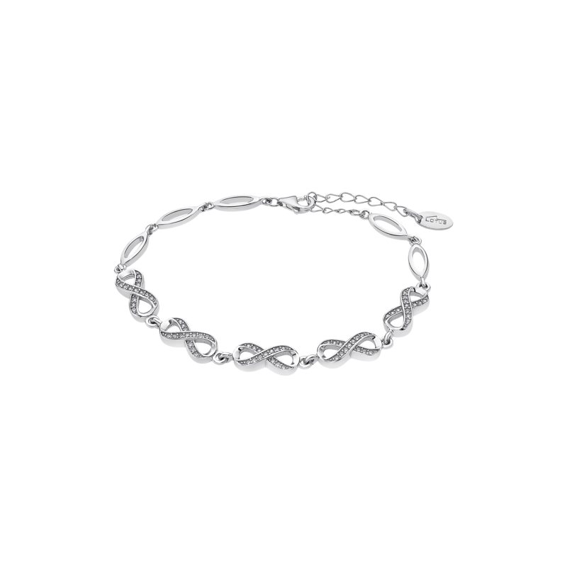 Bracciale Donna Lotus Silver LP1871-2/1 In Argento Con Infinito
